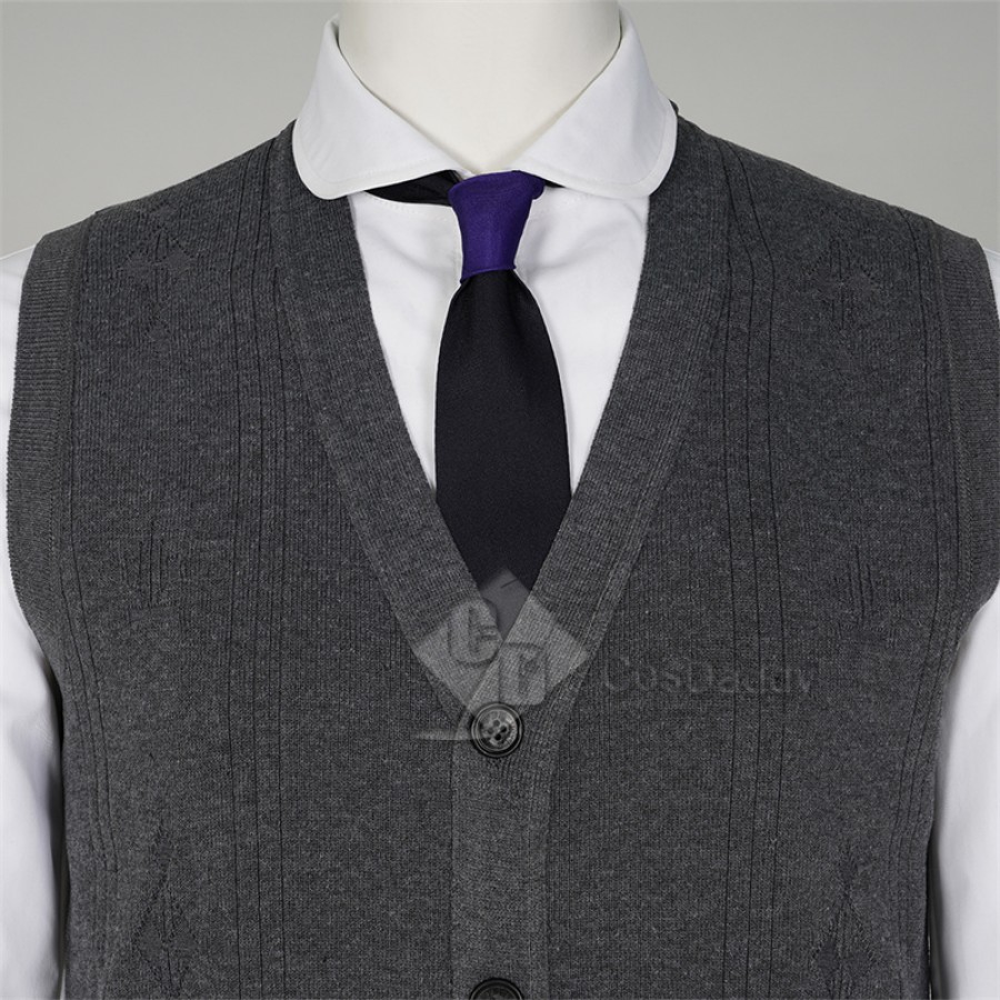 The Addams Family Wednesday Nevermore Academy School Uniform Purple